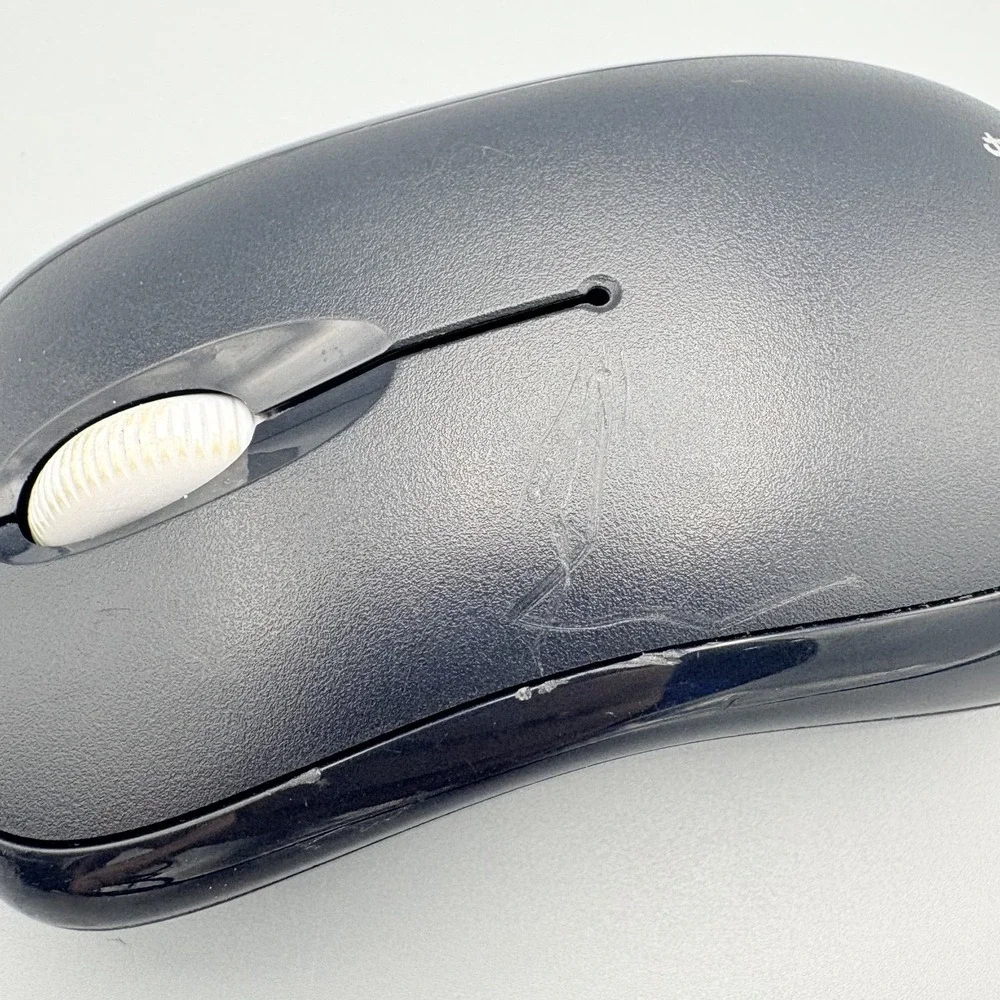 OEM Microsoft Basic Optical‎ Black Mouse V2.0 USB Model: 1113 Works
